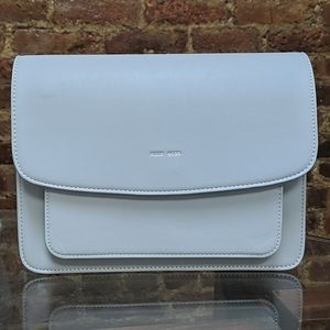 Pixie Mood Zoe Crossbody Vegan Leather Purse Grey